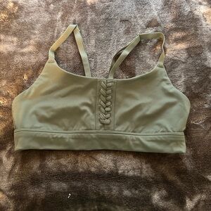 Aerie offline green sports bra, medium